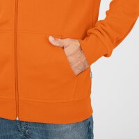 Jako Kapuzenjacke Organic - orange