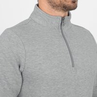 Jako Ziptop Organic - hellgrau meliert