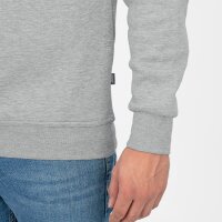 Jako Ziptop Organic - hellgrau meliert