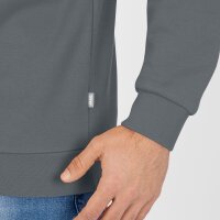 Jako Ziptop Organic - steingrau