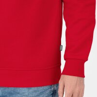 Jako Sweat Organic Sweatshirt Unisex Erwachsene - rot