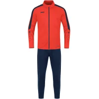 Jako Trainingsanzug Polyester Power - flame/marine