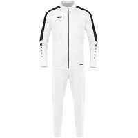 Jako Trainingsanzug Polyester Power Kinder - weiß