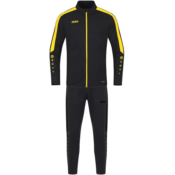 Jako Trainingsanzug Polyester Power Kinder - schwarz/citro