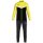 Jako Polyesteranzug Iconic - schwarz/soft yellow