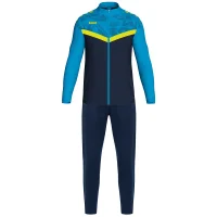 Jako Polyesteranzug Iconic - marine/Jako blau/neongelb