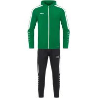 Jako Trainingsanzug Polyester Power mit Kapuze - sportgrün