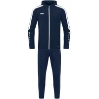 Jako Trainingsanzug Polyester Power mit Kapuze - marine