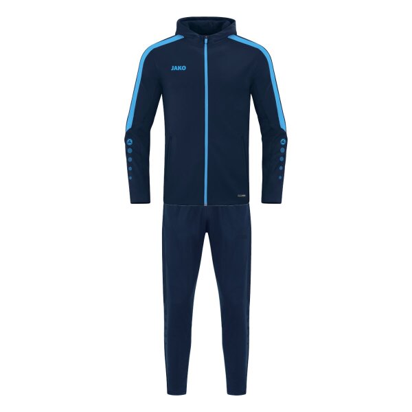 Jako Polyester Power Trainingsanzug mit Kapuze Damen -...