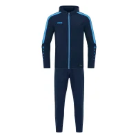 Jako Polyester Power Trainingsanzug mit Kapuze Damen -...