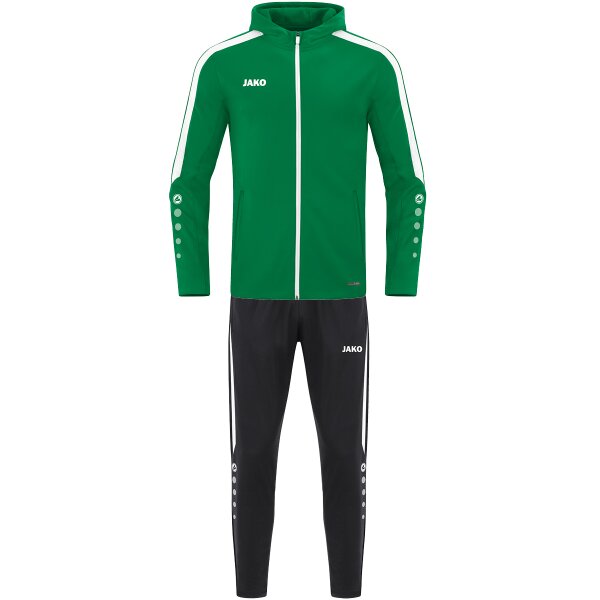Jako Trainingsanzug Polyester Power mit Kapuze Kinder - sportgrün