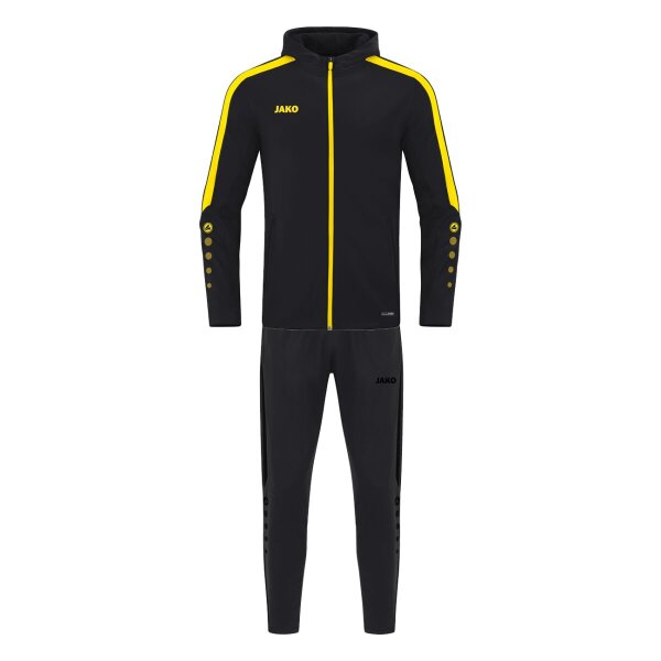 Jako Polyester Power Trainingsanzug mit Kapuze Kinder -...