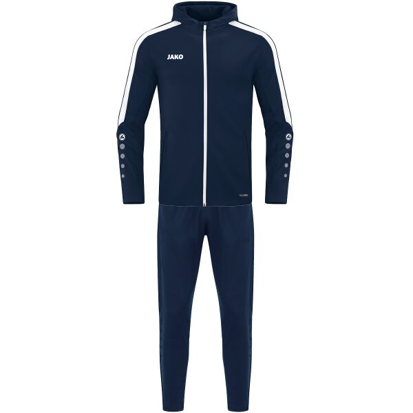 Jako Trainingsanzug Polyester Power mit Kapuze Kinder - marine