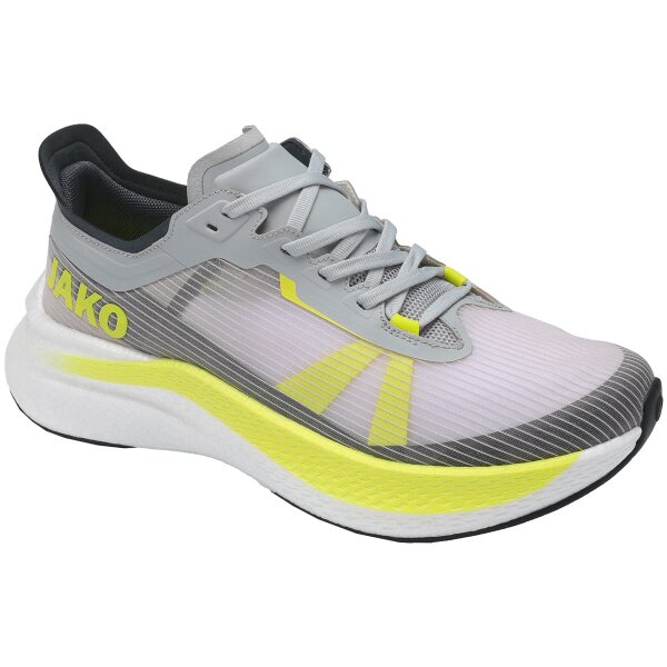 Jako Laufschuh RiverFlow MAX - soft grey/anthra light/lime - 44