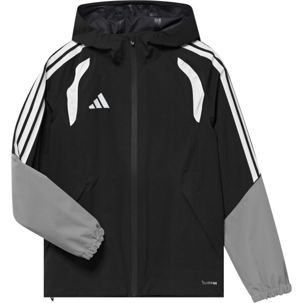 adidas Tiro 26 Rn Jkty Jacke Kinder - black/light onix/white