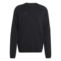adidas Tiro Travel Crew Sweatshirt Herren - black/black