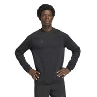 adidas Tiro Travel Crew Sweatshirt Herren - black/black