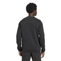 adidas Tiro Travel Crew Sweatshirt Herren - black/black