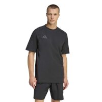 adidas Tiro Travel T-Shirt Herren - black/black