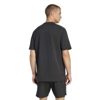 adidas Tiro Travel T-Shirt Herren - black/black