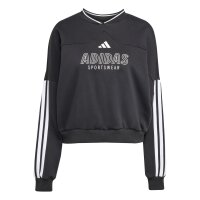 adidas Tiro Cut 3-Streifen Sweatshirt Damen - black/white