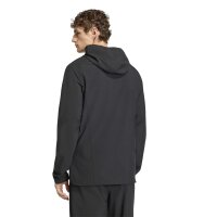 adidas Jamaica Tiro Travel Full Zip Windbreaker Herren - black