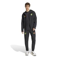adidas Jamaica Tiro Travel Full Zip Windbreaker Herren - black