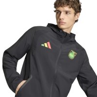adidas Jamaica Tiro Travel Full Zip Windbreaker Herren - black
