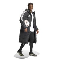 adidas Tiro 26 Langer Mantel Herren - black/white