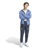 adidas Argentinien Tiro Reise-Windbreaker Mit Durchgehendem Reißverschluss Herren - crew blue
