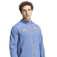 adidas Argentinien Tiro Reise-Windbreaker Mit Durchgehendem Reißverschluss Herren - crew blue