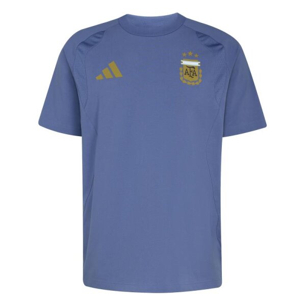 adidas Argentinien Tiro Reiseshirt Herren - blau