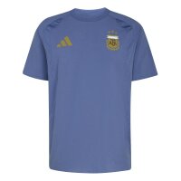 adidas Argentinien Tiro Reiseshirt Herren - blau