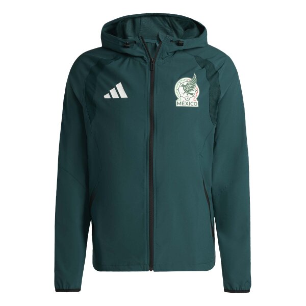 adidas Mexiko Tiro Reise-Windbreaker Mit Durchgehendem Reißverschluss Herren - aurora ivy
