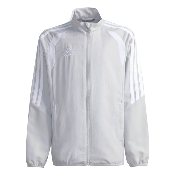 adidas Tiro 26 League Kids Präsentationsjacke Kinder - team light grey/white