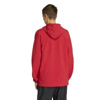 adidas Belgien Tiro Tech Windbreaker Mit Durchgehendem Reißverschluss Herren - team power red 2