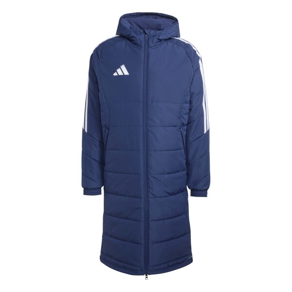 adidas Tiro 26 Langer Mantel Herren - team navy blue 2/white