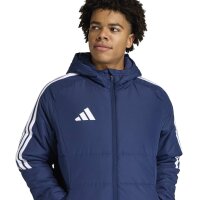 adidas Tiro 26 Langer Mantel Herren - team navy blue 2/white