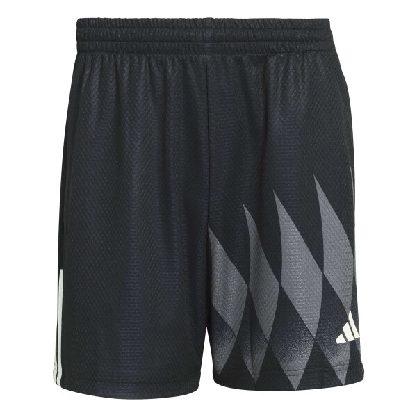adidas House Of Tiro X Common Goal Pikee Shorts Herren - black/off white/grey four