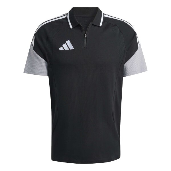 adidas Tiro 26C Polo Poloshirt Herren - black/light onix/white