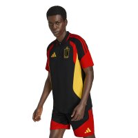 adidas Belgien 26 Tiro Poloshirt Herren - black