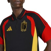 adidas Belgien 26 Tiro Poloshirt Herren - black