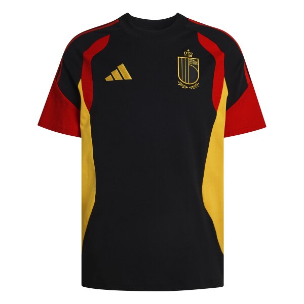 adidas Belgien 26 Tiro T-Shirt Herren - black