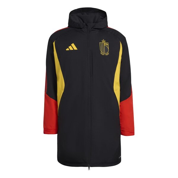 adidas Belgien 26 Tiro Stadium Parka Herren - black