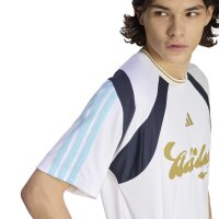 adidas M Tiro Np Tee Trikot Herren - white/night navy/icey blue/hazy beige