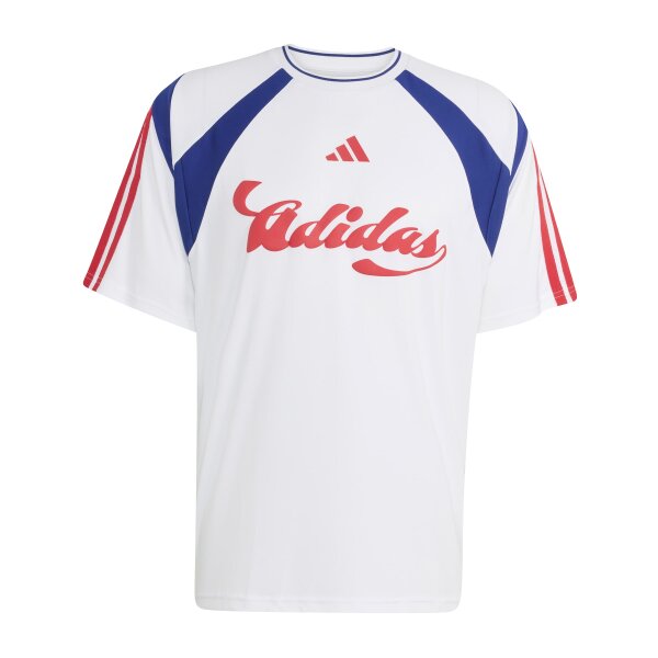 adidas M Tiro Np Tee Trikot Herren - white/mystery ink/pure ruby