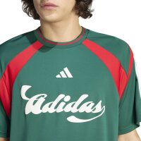 adidas M Tiro Np Tee Trikot Herren - team dark green/better scarlet/white