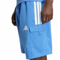 adidas Tiro Cargoshorts Herren - ray blue/off white