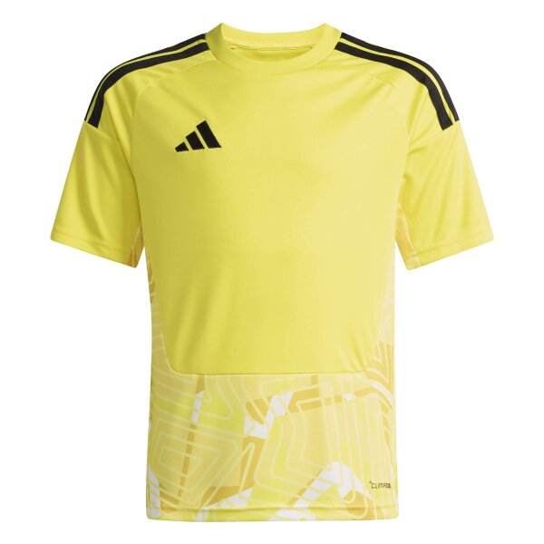 adidas Tiro 26 Competition Kurzarm-Torwarttrikot Kinder - bright yellow