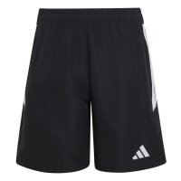 adidas Tiro Es W Sho Y Short Kinder - black/black/white